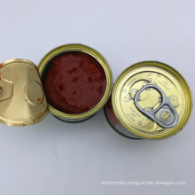 halal canned food 28-30% brix double concentrated easy open Tomato Product,tomato paste price,italian tomato paste